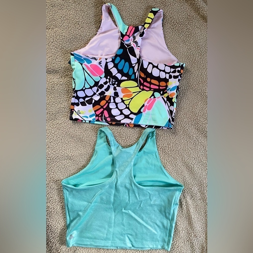 NWT Bundle of Girls Tek Gear® Longline
Sports Bra Size: 14-16 girl